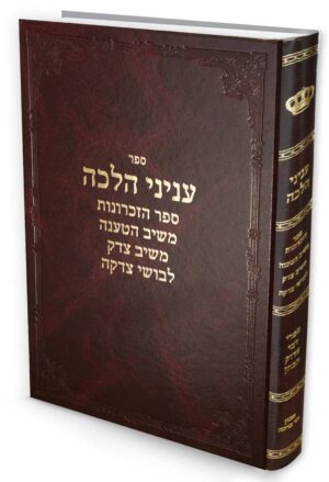 עניני הלכה / רבי צדוק הכהן מלובלין