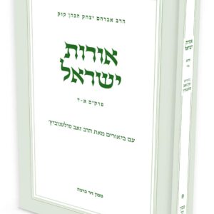 אורות ישראל - חלק א' / הרב זאב סולטנוביץ'
