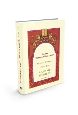 Shabbat volume 2 - Peninei Halakha / פניני הלכה שבת ב' באנגלית