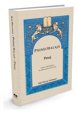 Pninei Halajá: Pesaj | Rabino Eliezer Melamed