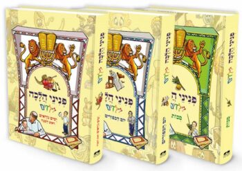 פניני הלכה לילדים - חגי תשרי - 3 כר'